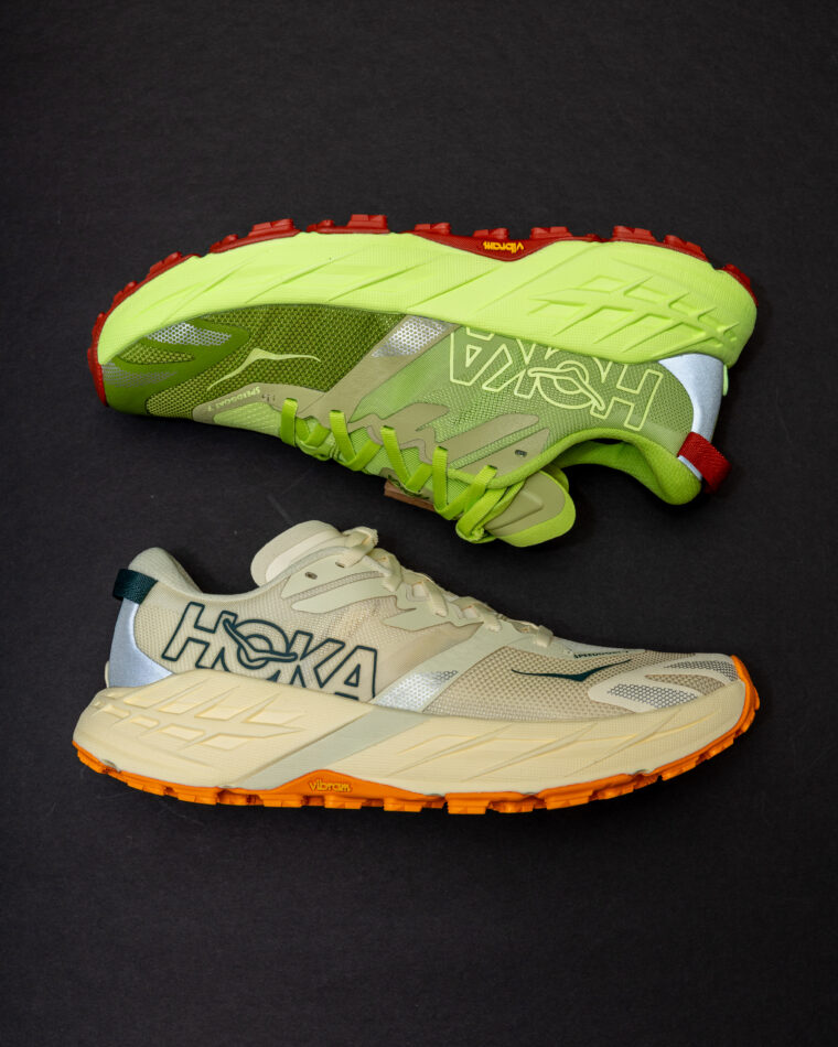 Men's Launch Hoka Speedgoat 7 - photo: Glenn Tachiyama